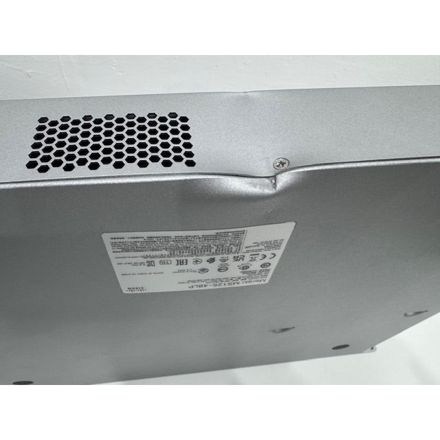Switch de red Ethernet Meraki MS125-48LP-HW 48 Puertos PoE **Golpe trasero**