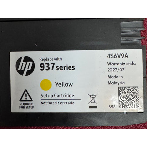 Pack de 4 cartuchos SETUP HP 937 CMYK
