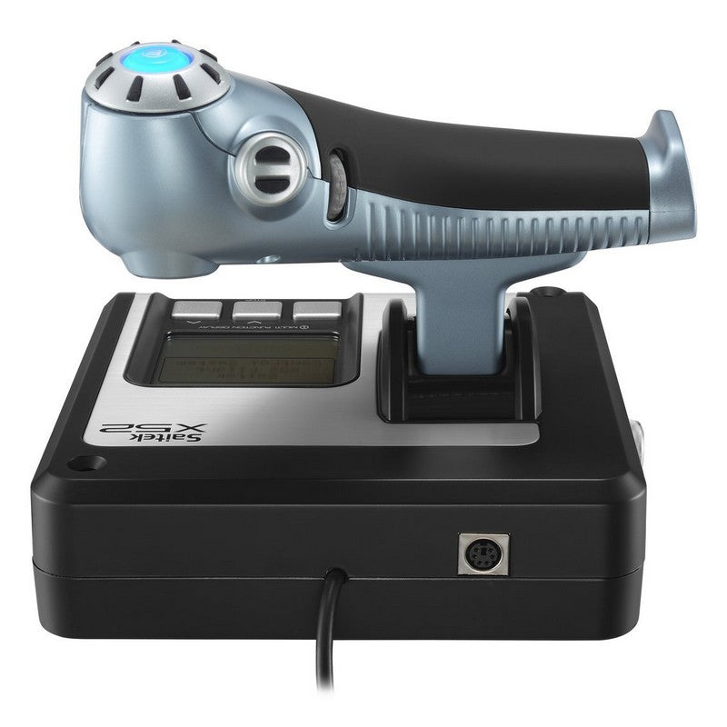 Logitech G Saitek X52 Flight Control System Sistema de Control de Vuelo Usado *
