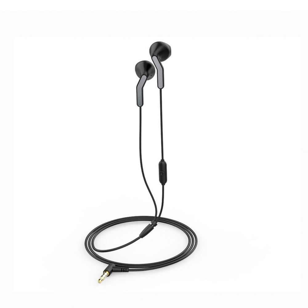 Auriculares estéreo Muvit for Change E56 3.5mm Negro