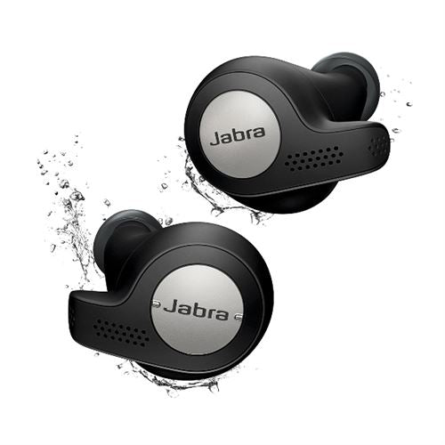 Auriculares Jabra Elite 65t ACTIVE Wireless Titanio Usado *Falla auricular derecho*