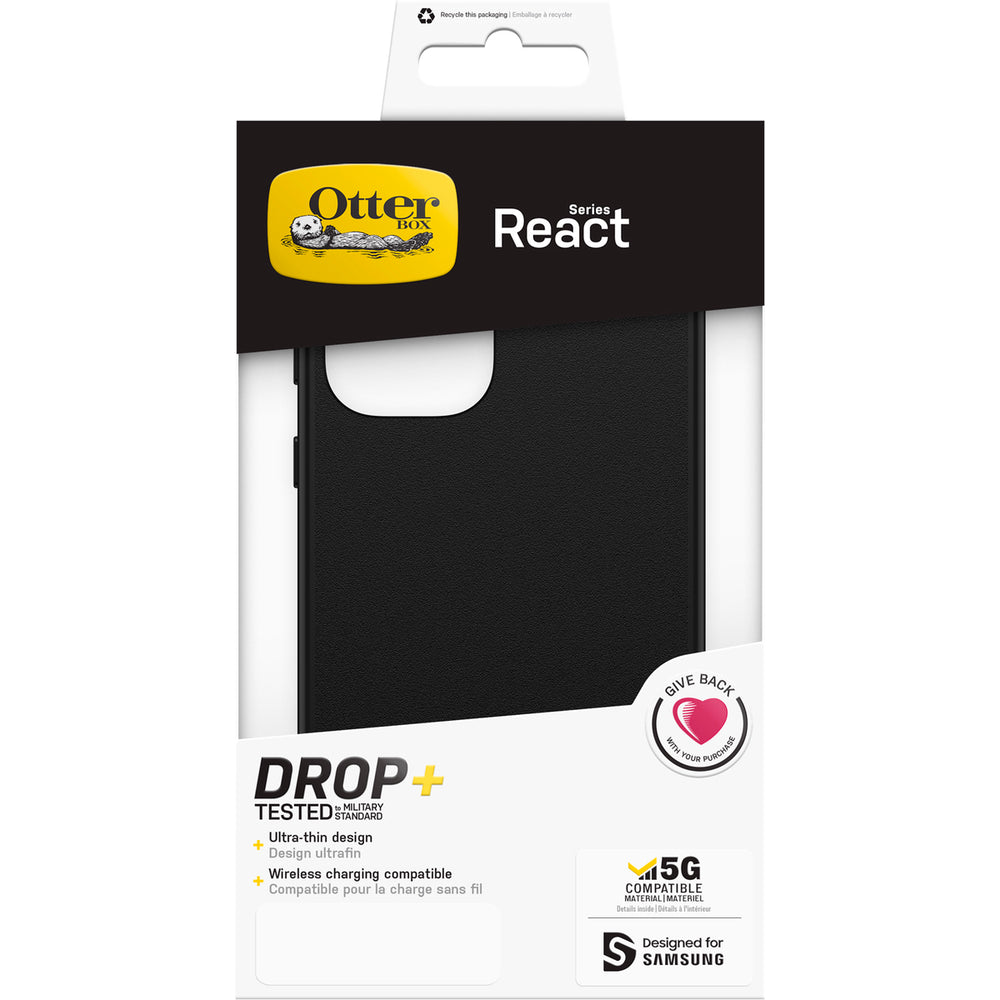 Funda OtterBox React Series para Samsung Galaxy A33 5G negra