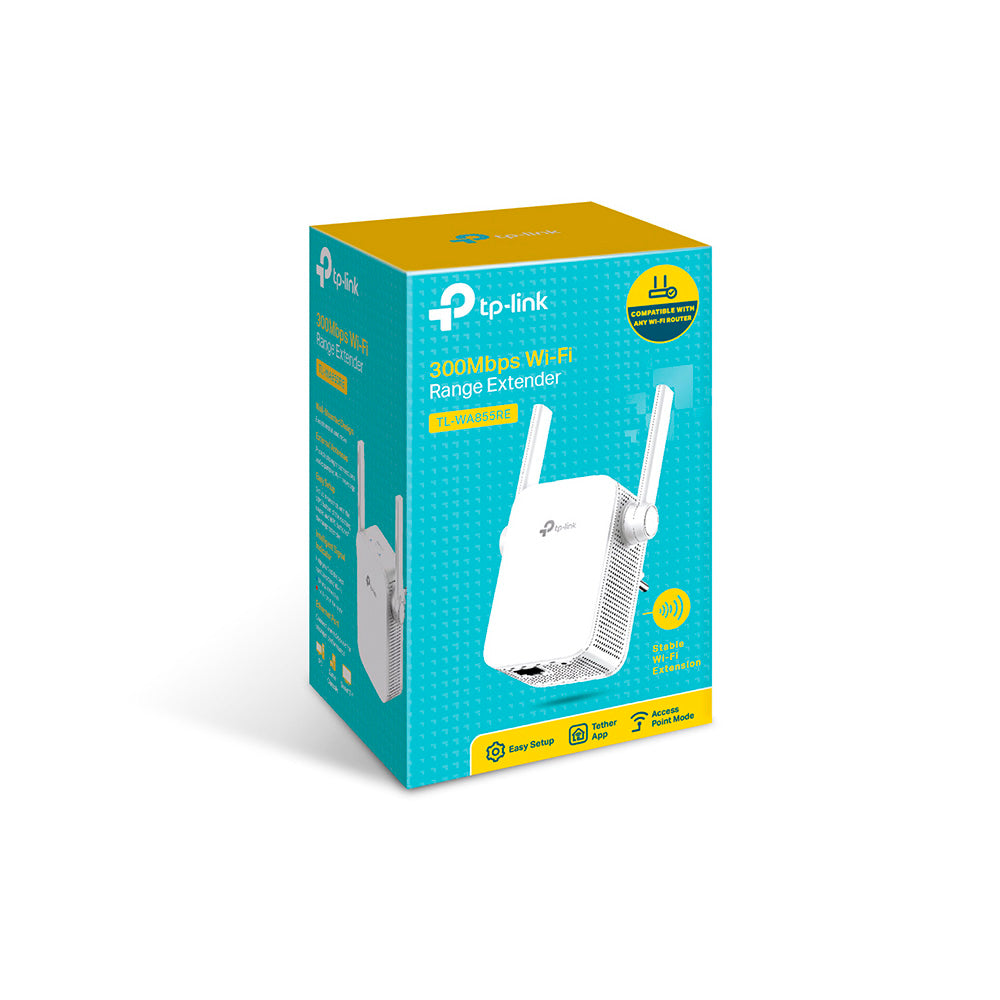 TP-Link TL-WA855RE V3 Extensor de Cobertura Wi-Fi a 300 Mbps Blanco Usado *