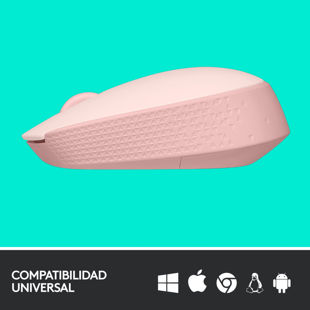 Logitech M171 Ratón inalámbrico Rosa Usado **Sin embalaje original**