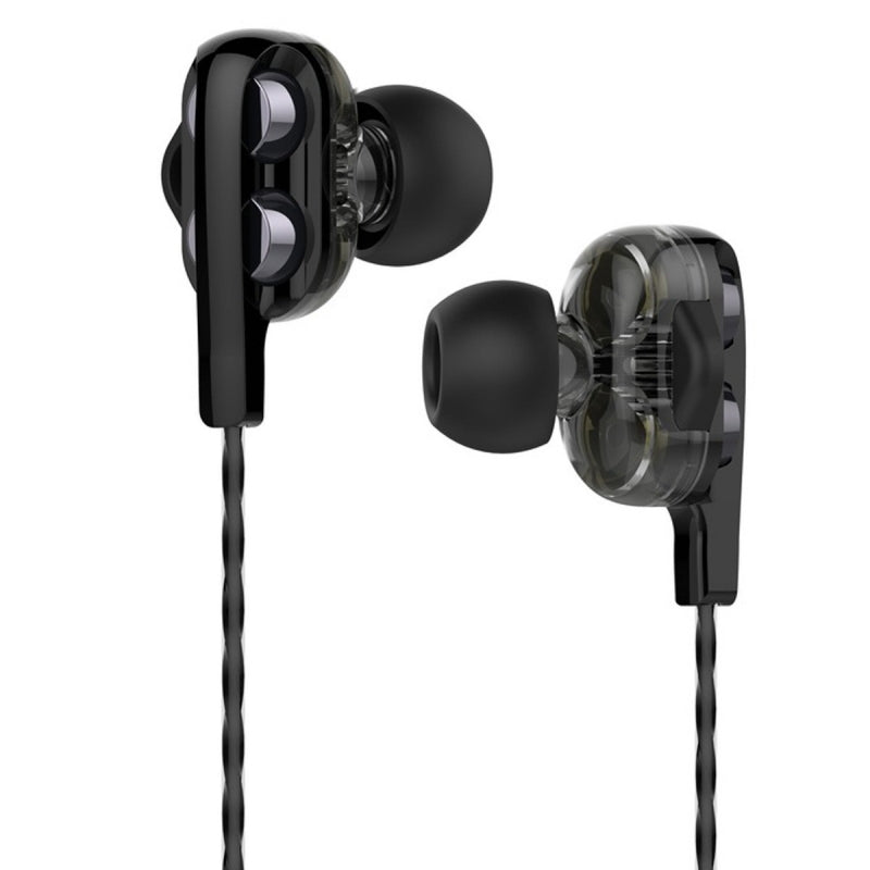 Auriculares Muvit M1i+ 3,5 mm negro