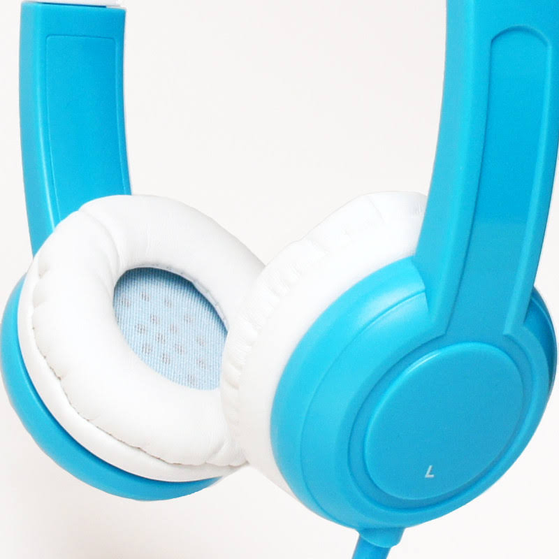 Auriculares infantiles BuddyPhone Azul.