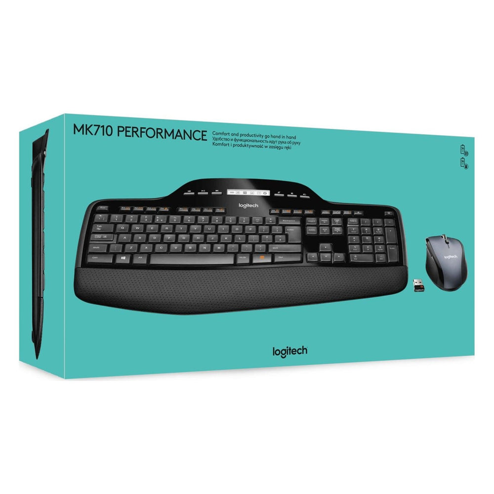 Logitech Wireless Combo MK710 Perfomance Teclado + Ratón Usado*Teclado en Inglés