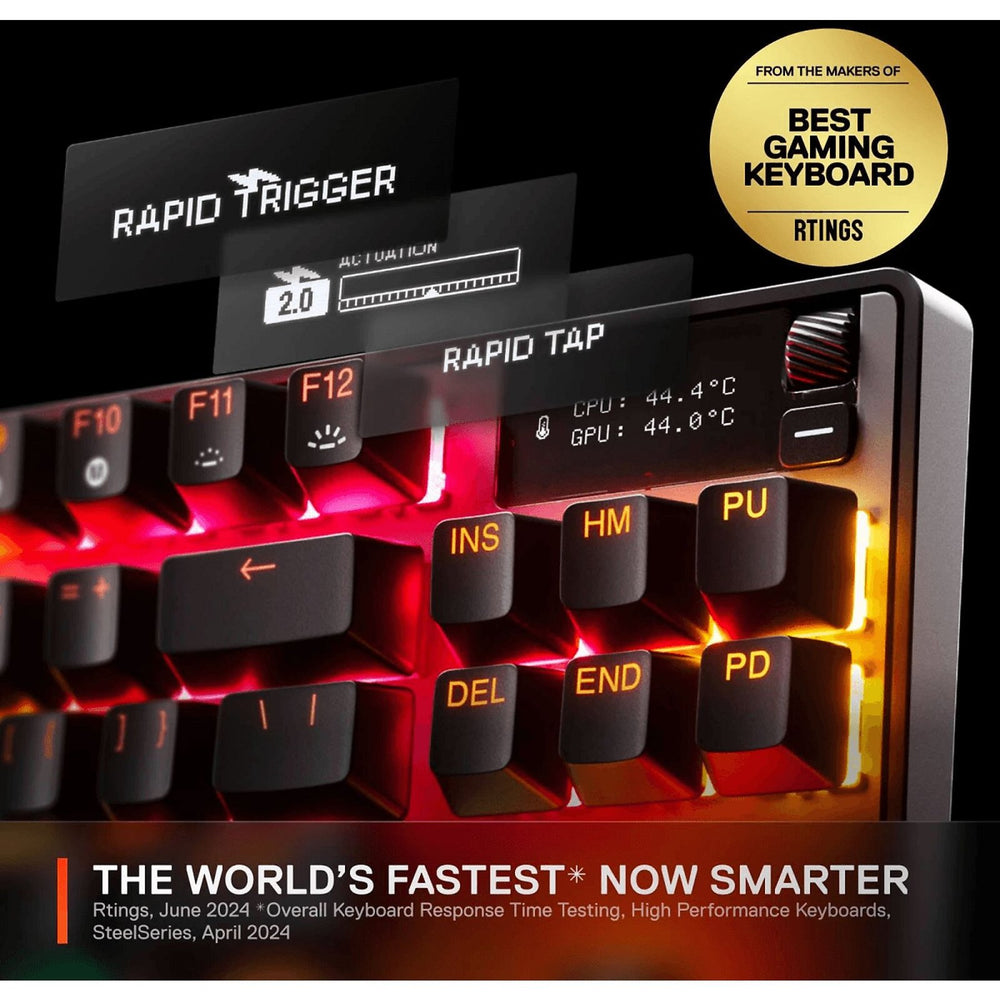 Teclado Mecánico STEELSERIES Apex Pro TKL Gen 3 *Versión USA*