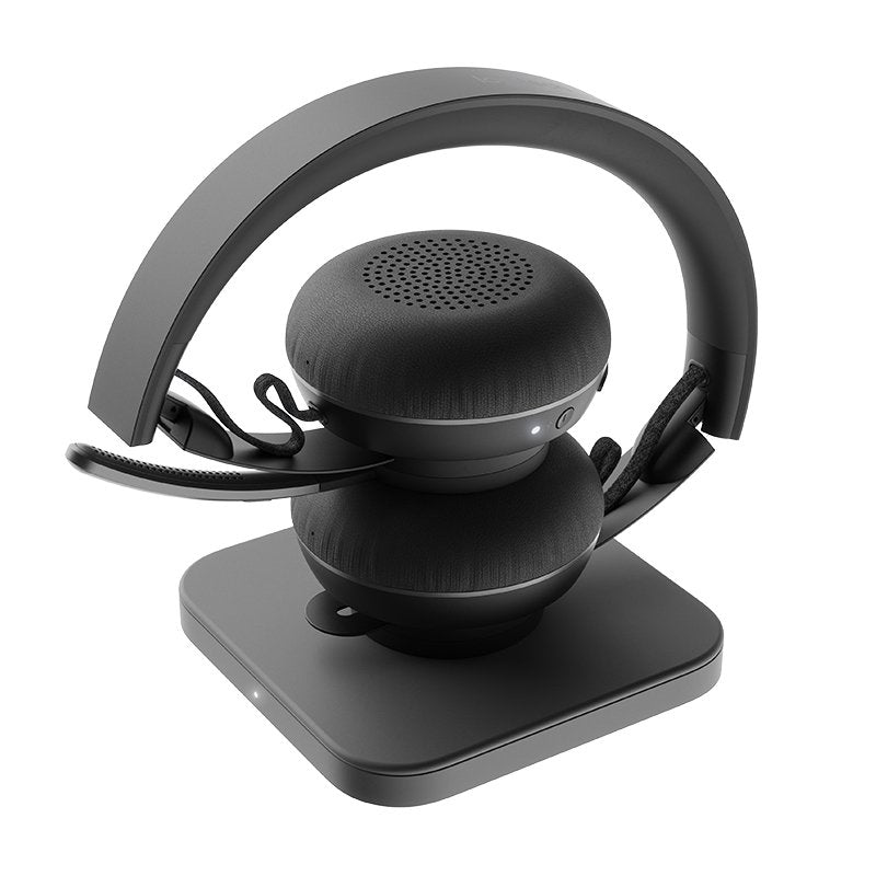 Auriculares Bluetooth Logitech Zone Wireless MS Teams Negros Usados *Falla micro