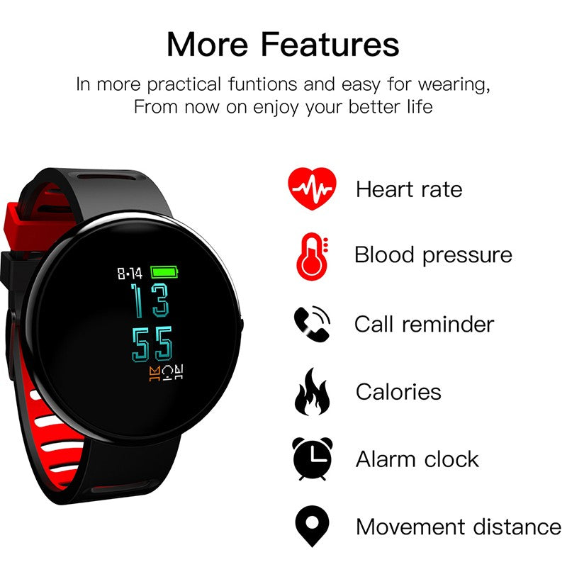 Reloj de Actividad y Sueño Health Oxygen Negro Muvit iO MIOSMW013 (NUEVO)