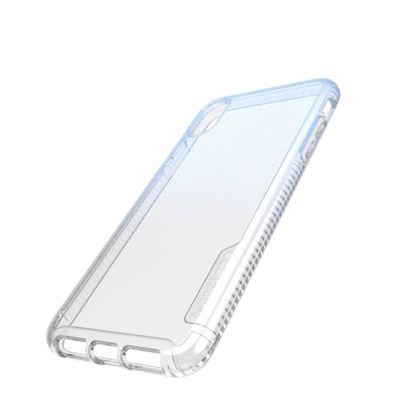 Funda Tech21 Pure Shimmer para Apple iPhone Xs Max Azul
