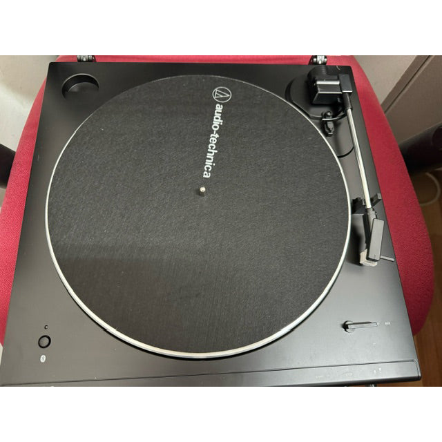 Tocadiscos Audio-Technica LP60XBT Bluetooth Negro Usado **Tiene la tapa rota**