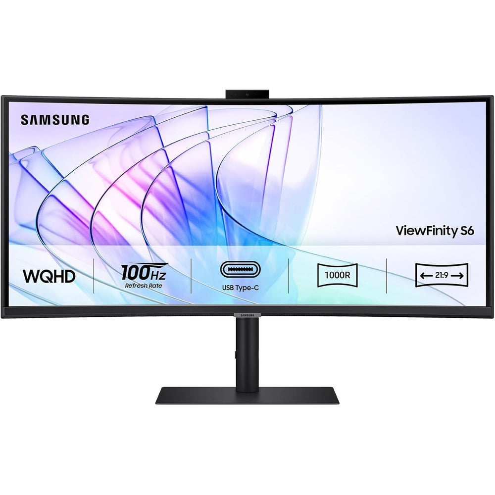 Monitor Samsung Viewfinity S6 34″ Curvo Ultra WQHD y USB-C LS34C652VAUXEN *