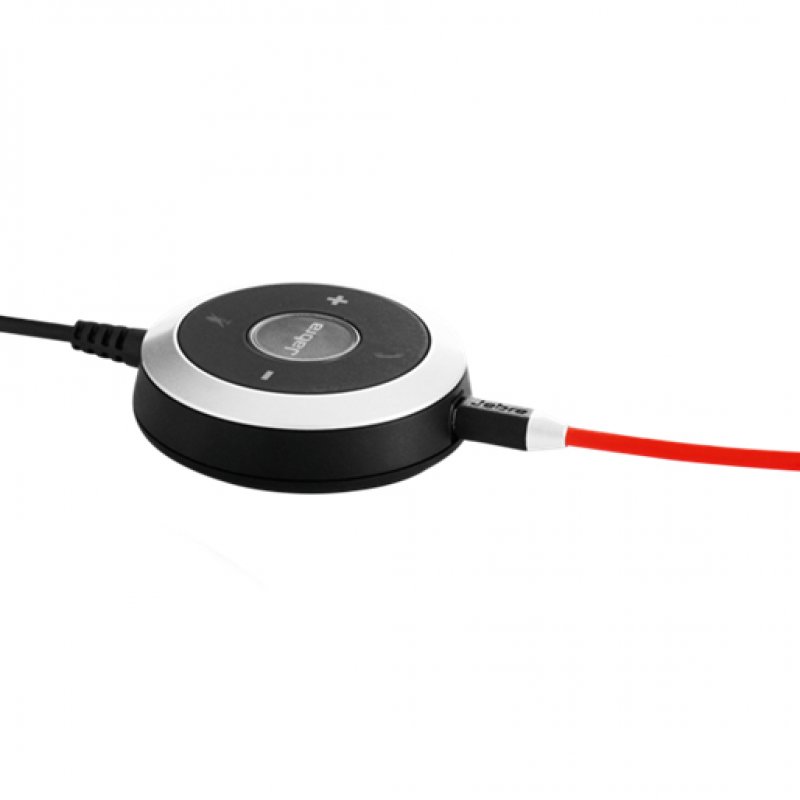 Jabra Evolve 40 MS Auricular USB Negro Usado **Solo auriculares**.