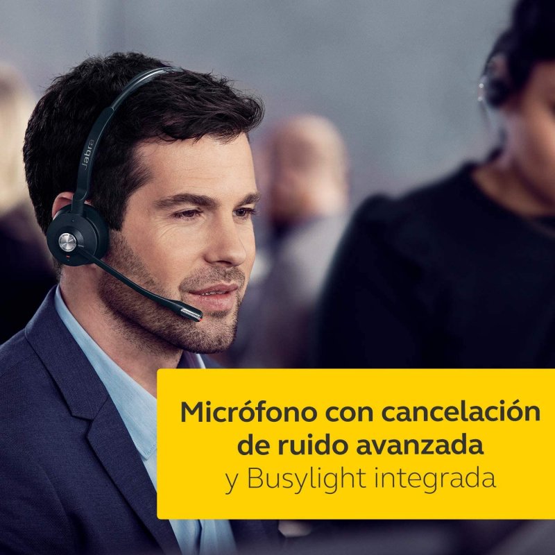 Auriculares Jabra Engage 65 DECT Negros Usado*auricular y centralita, sin cables