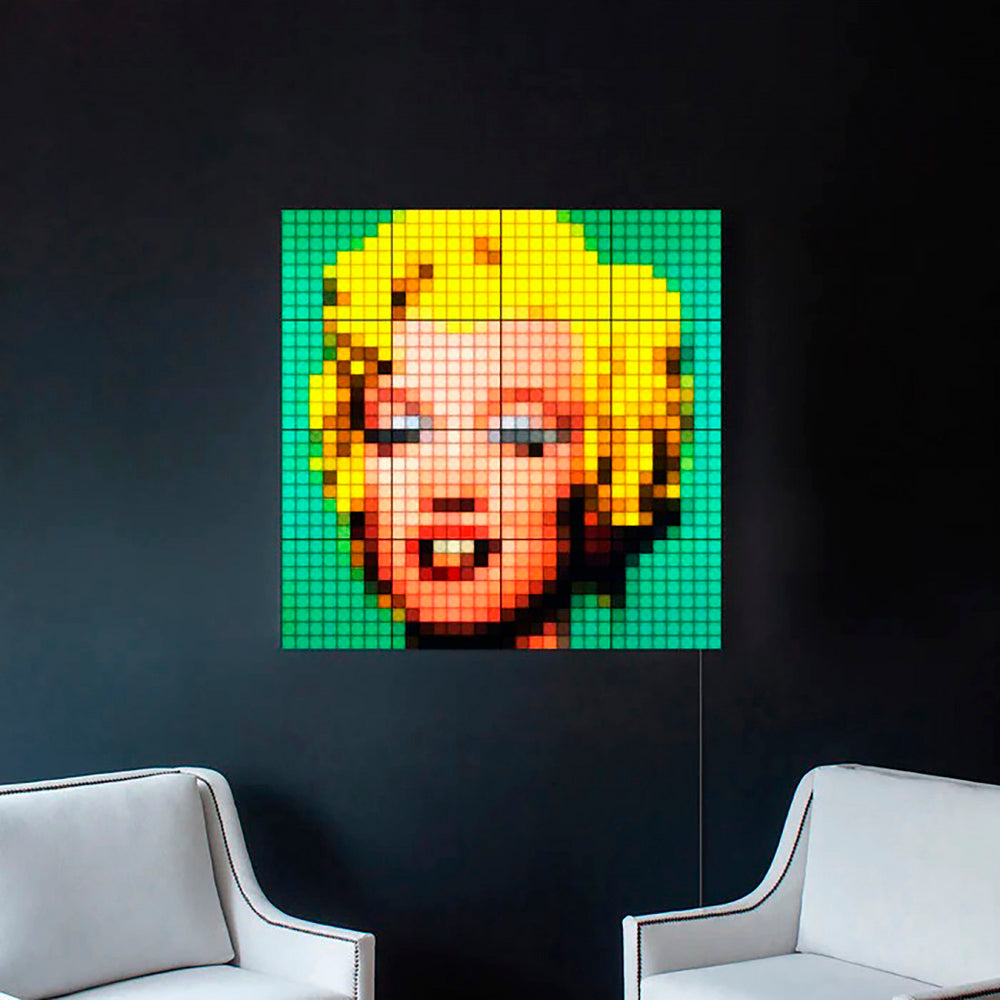 Twinkly Square Block Kit 6 – 64 RGB Pixel – 20x20cm Bluetooth + Wi-Fi IP20