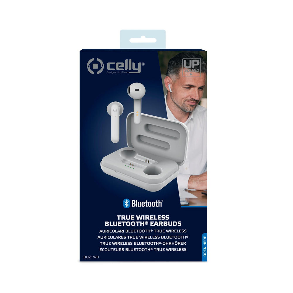 Auriculares Celly BUZ Bluetooth 5.0 TWS con Micrófono