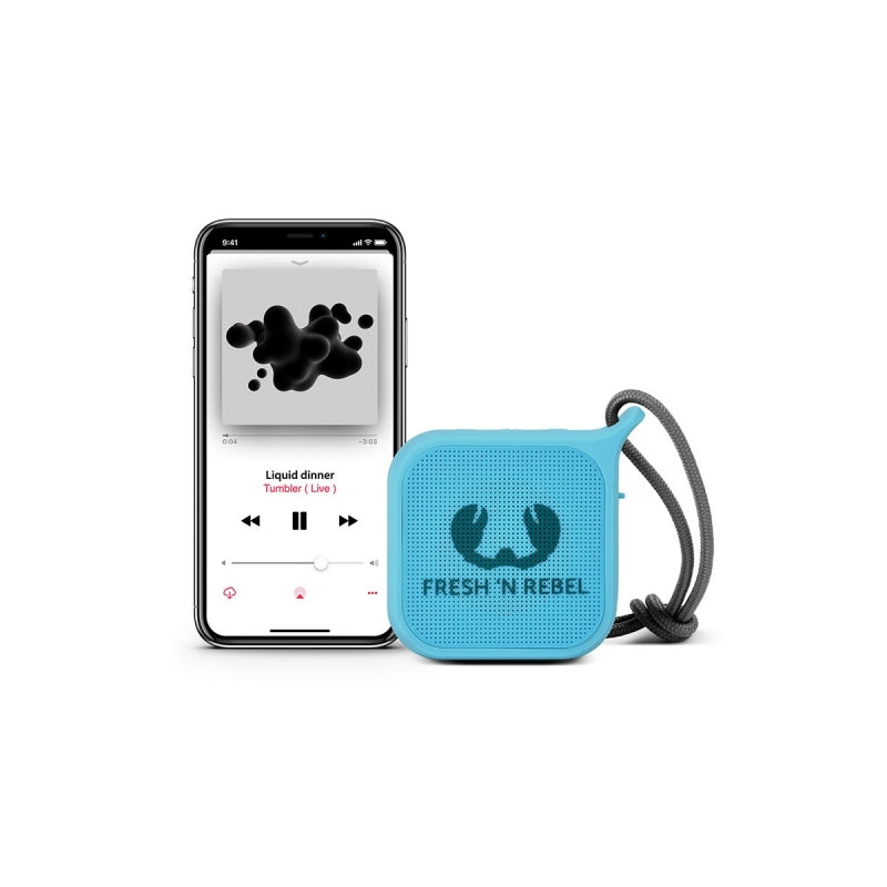 Altavoz Bluetooth Inalámbrico Portátil Freshn Rebel ROCKBOX Pebble Sky