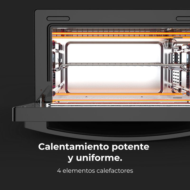 Horno de Sobremesa AENO EO1 30L 1200W Negro