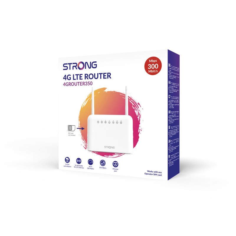 Router Strong 4G LTE 350 De Red Móvil Usado