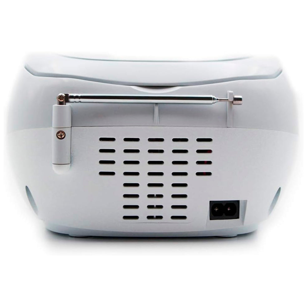 Reproductor CD Lauson MX22 CD-MP3 con Luces LED y Bluetooth y Radio FM