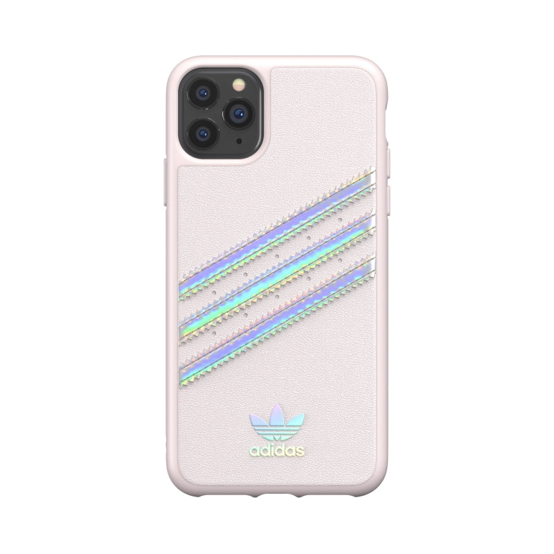 Funda Original Adidas para Apple iPhone 11 Pro Max rosa/holograma (NUEVO).