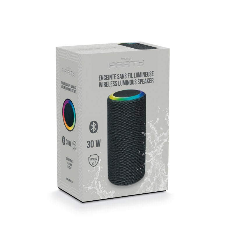 Altavoz BigBen Party MS2 Bluetooth Portátil Iluminado 30W