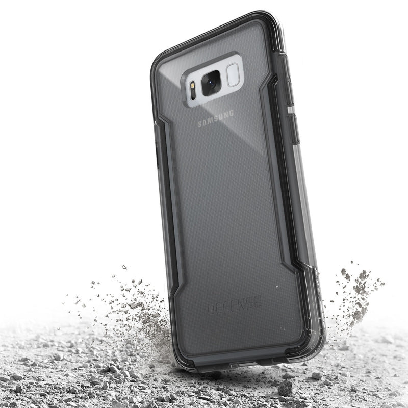 Carcasa XDoria Defense Clear para Samsung Galaxy S8+ transparente.