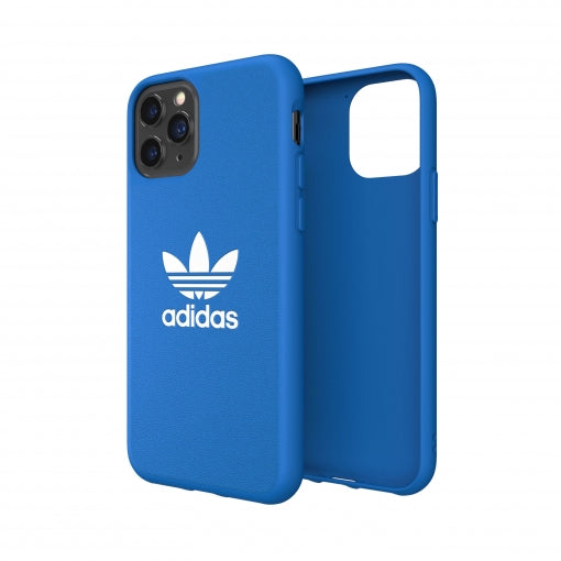Funda original Adidas Iconic para Apple iPhone 11 Pro azul (NUEVA)