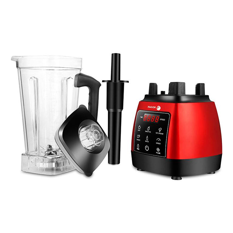 Batidora de Vaso Fagor Coolmix Pro Plus 2000w 2L FGE200G Usado **Tapa rota**