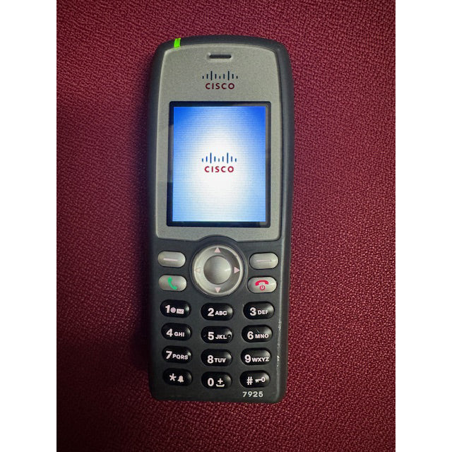Teléfono IP inalámbrico Cisco CP-7925G-E-K9 Usado