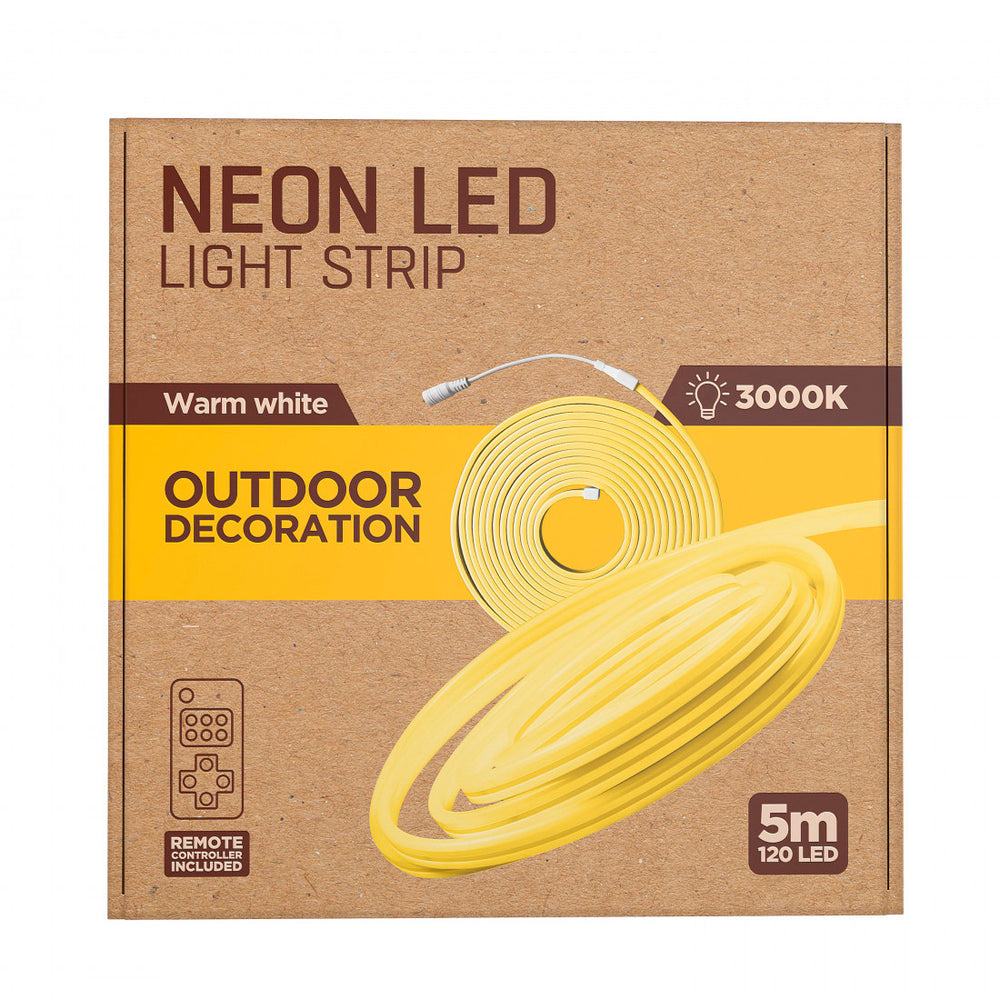 Muvit iO Tira LED NEON IP65 Blanco Cálido (3000W) 5m (NUEVO)