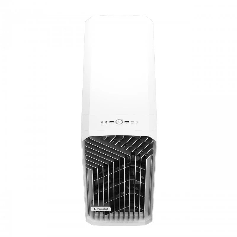 Torre completa Midi Tower Fractal Design Torrent Cristal Templado blanca