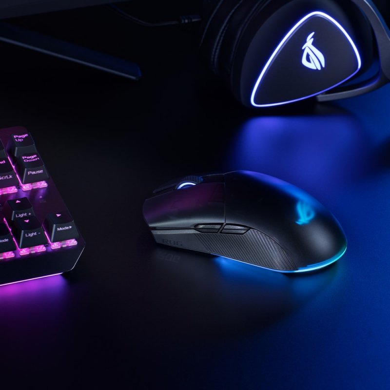 Ratón Gaming Asus ROG Pugio II Inalámbrico RGB 16000 DPI Usado *Sin emb. orig.*