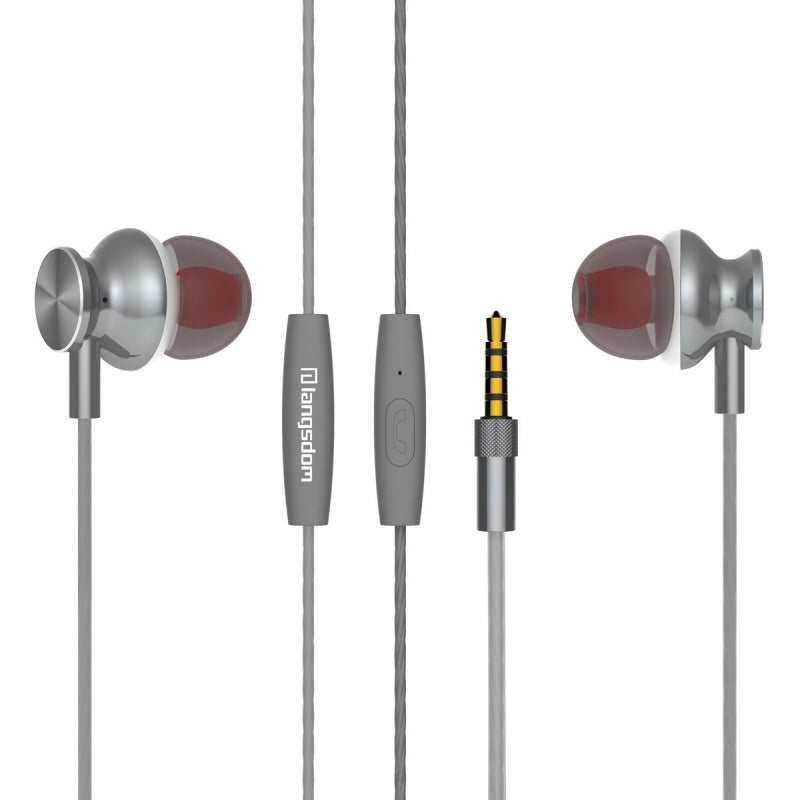 Auriculares estéreo Muvit M1I3.5mm gris