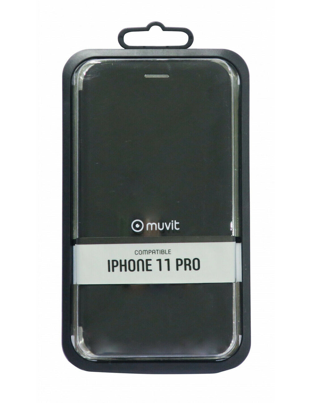 Funda Muvit Folio para Apple iPhone 11 Pro función soporte negra