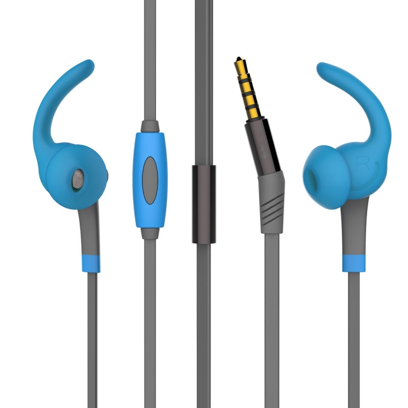 Auriculares estéreo Muvit M1S3.5mm azul.