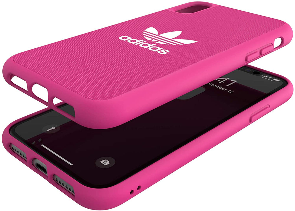Carcasa Adidas Adicolor Apple Iphone XR Rosa (NUEVA).
