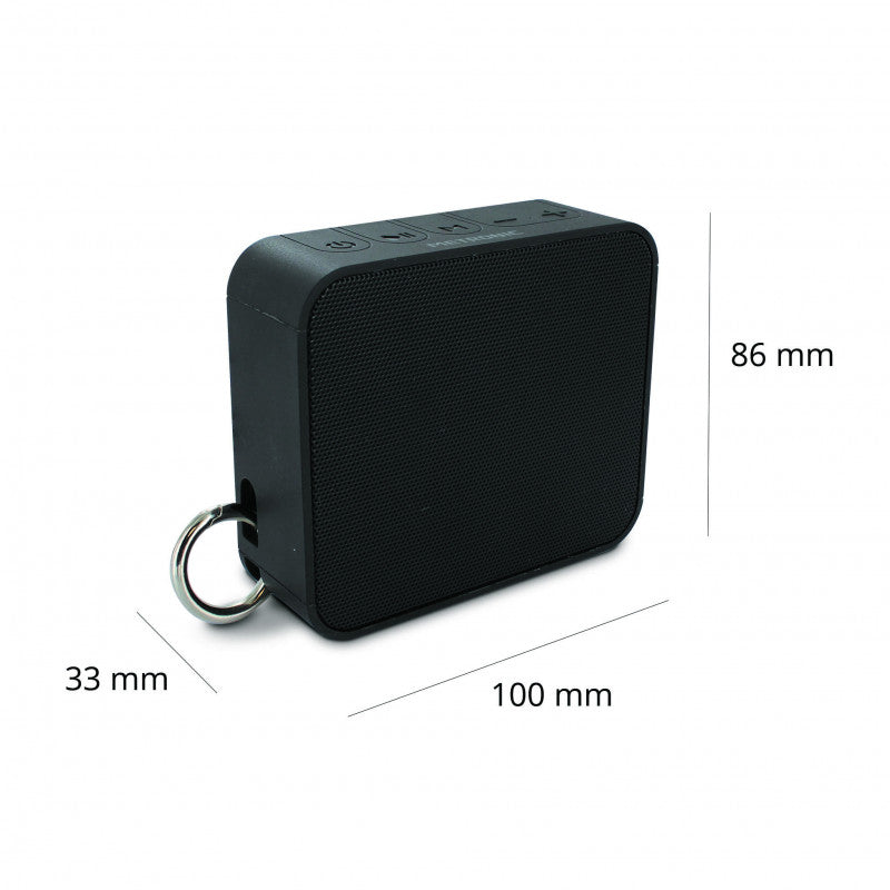 Altavoz Bluetooth portátil Xtra Charge de 6 W con soporte de carga inalámbrica