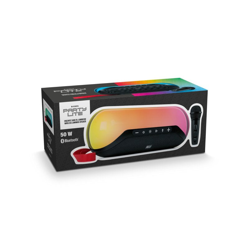 Altavoz Big Ben PARTYBTLITE2 Bluetooth Inalámbrico Con Efectos Luminosos 50W