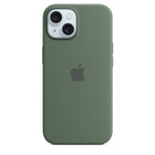 Funda Original iPhone 15 Ciprés (Verde) — Funda de silicona con MagSafe