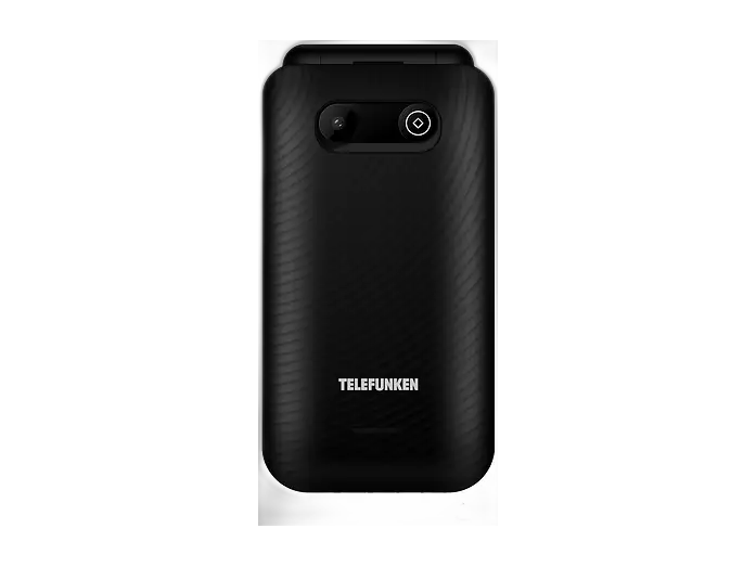 Telefunken S760 Negro — Teléfono móvil plegable con KaiOS