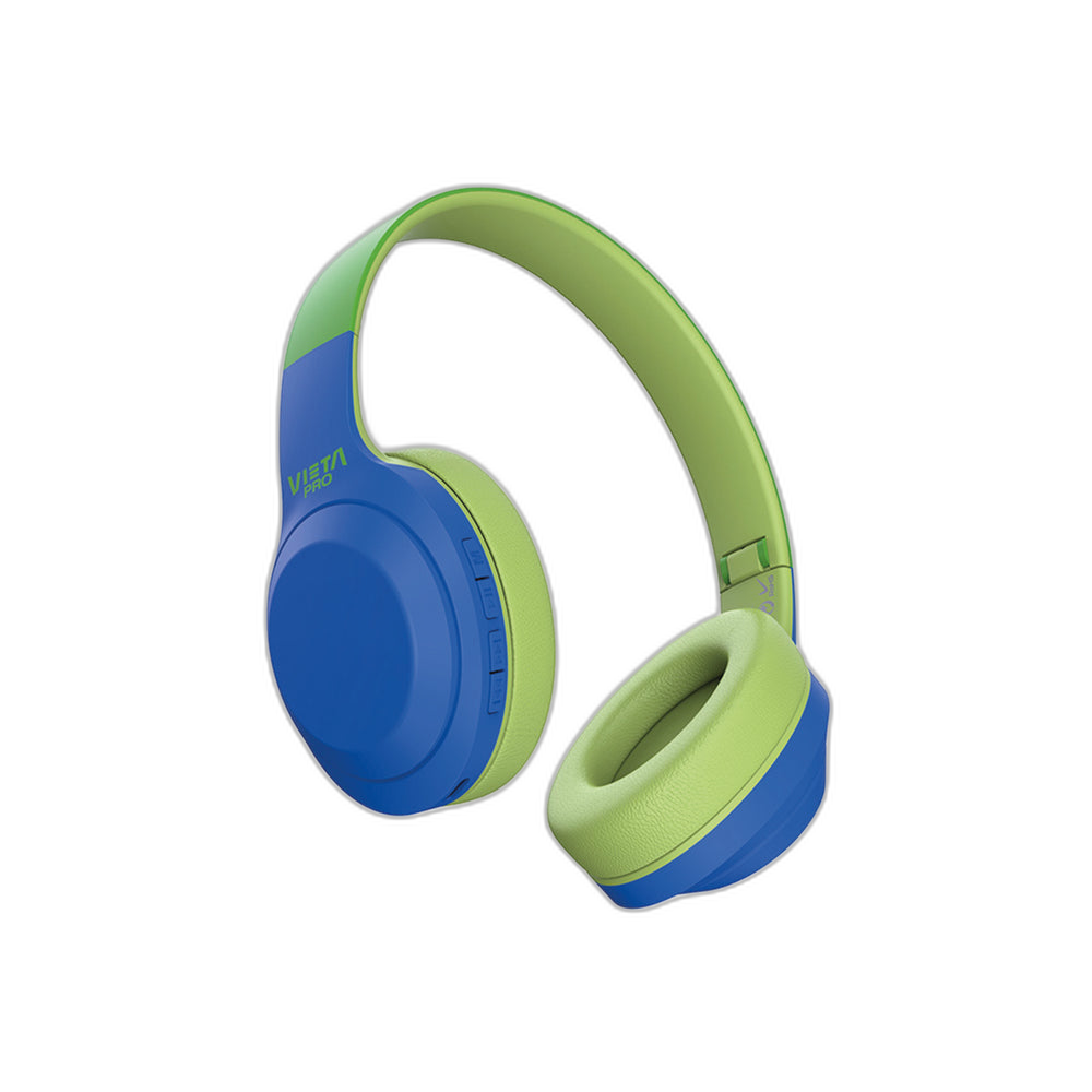 Vieta Pro Kids 2 Verde y Azul — Auriculares infantiles Bluetooth