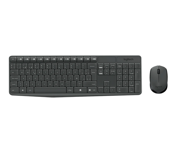 Logitech MK235 Negro — Combo teclado y ratón inalámbrico