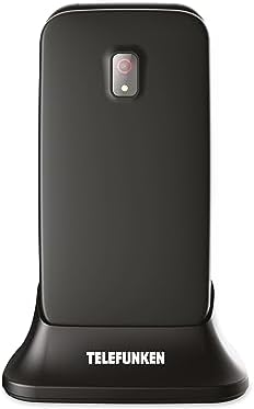 Telefunken S440 Negro — Teléfono móvil plegable fácil de usar