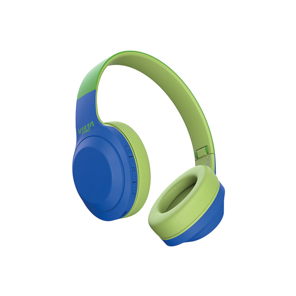 Vieta Pro Kids 2 Verde y Azul — Auriculares infantiles Bluetooth