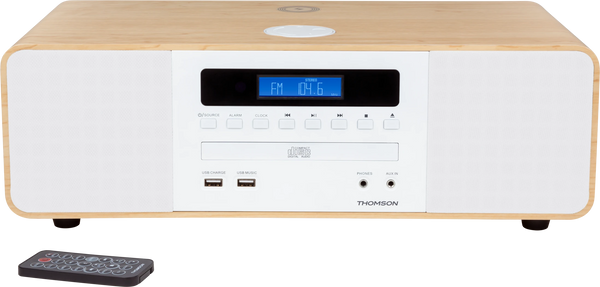 Thomson MIC201IBT, microcadena reacondicionada, vista frontal