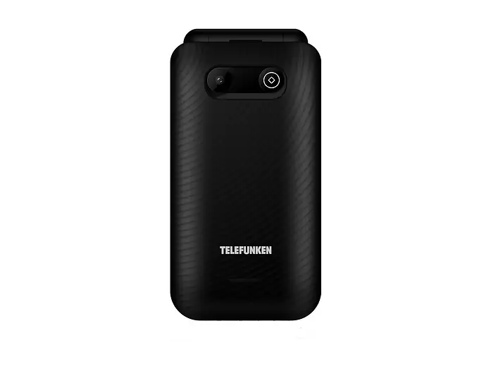 Telefunken S760 Negro — Teléfono móvil plegable con KaiOS