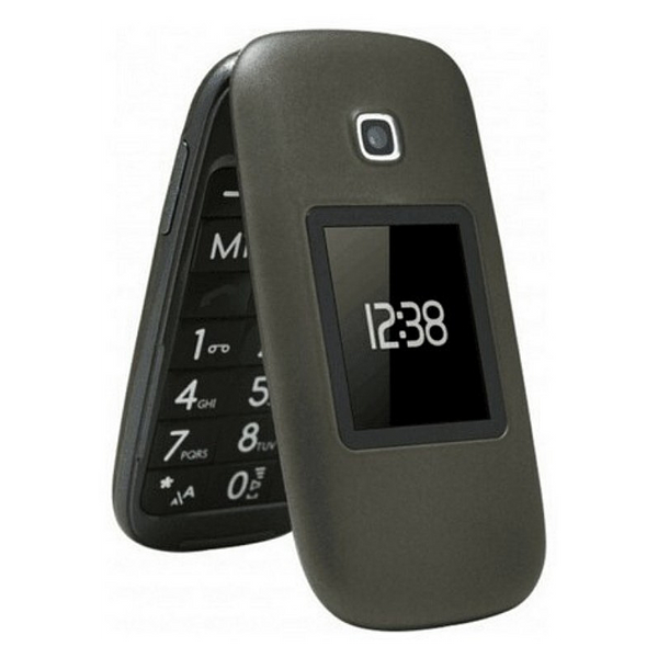 Telefunken TM 260 COSI Negro — Teléfono móvil plegable fácil de usar