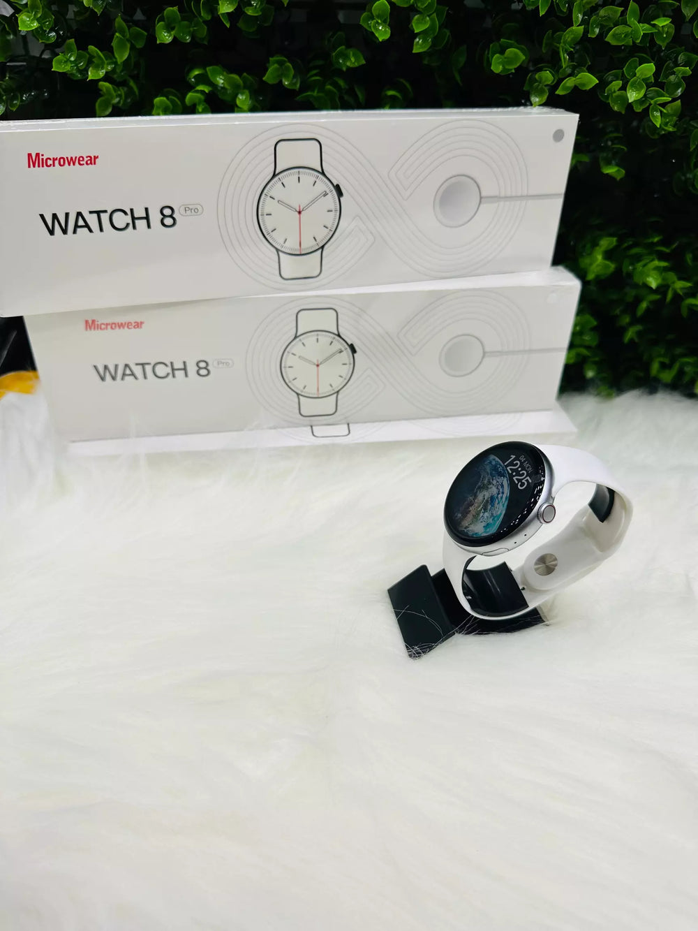 MicroWear Watch 8 Pro Blanco — Smartwatch